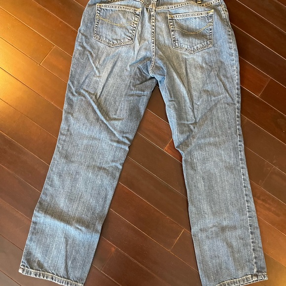 J. Jill Straight Leg Denim Jeans 100% Cotton RN 97641 8 Petite - Picture 2 of 11